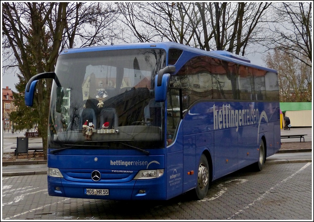   Mercedes Benz Tourismo aufgenommen am 26.12.2012 in Erfurt.