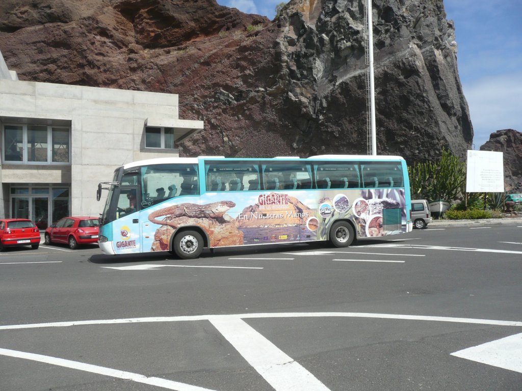 11.10.10,Ausflugbus auf Isla de la Gomera/Islas Canarias/Espana.
