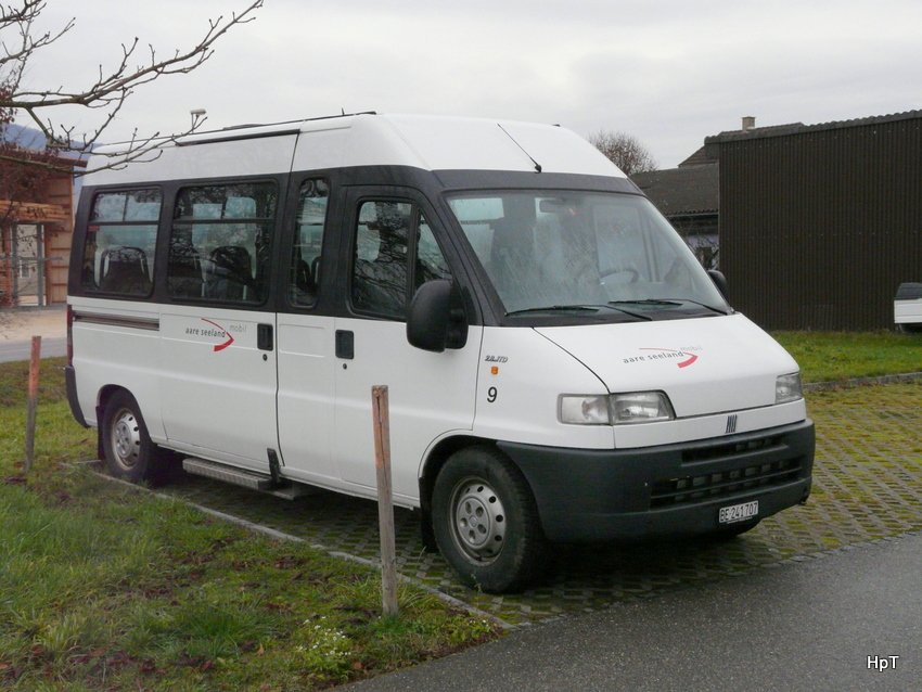 asm - Fiat Bus Nr.9  BE 241707 abgestellt in Wangen an der Aare am 06.12.2009