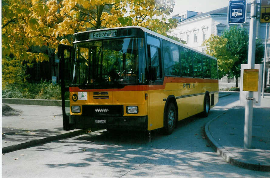 Aus dem Archiv: Flury, Balm SO 121'462 NAW/Hess (ex Steiner, Altbron Nr. 11) am 6. Oktober 1997 Solothurn, Amthausplatz
