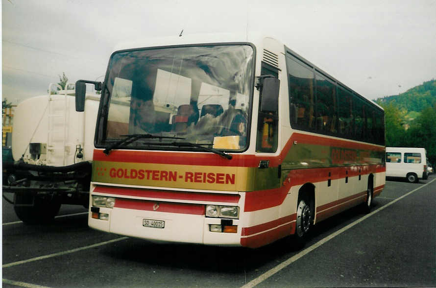 Aus dem Archiv: Goldstern, Obergsgen SO 40'015 Renault am 27. September 1996 Thun, Seestrasse