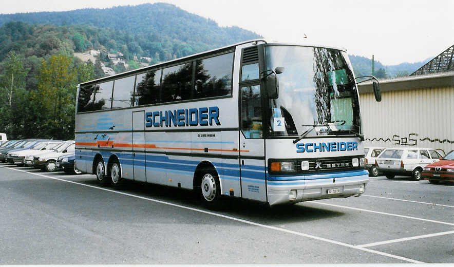 Aus dem Archiv: Schneider, Langendorf SO 20'819 Setra am 2. September 1998 Thun, Seestrasse