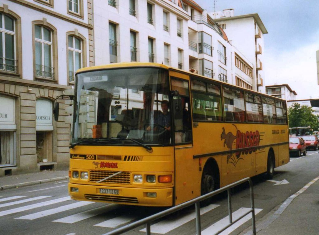 Berkhof Excellence 500, aufgenommen im September 1998 in Colmar.
