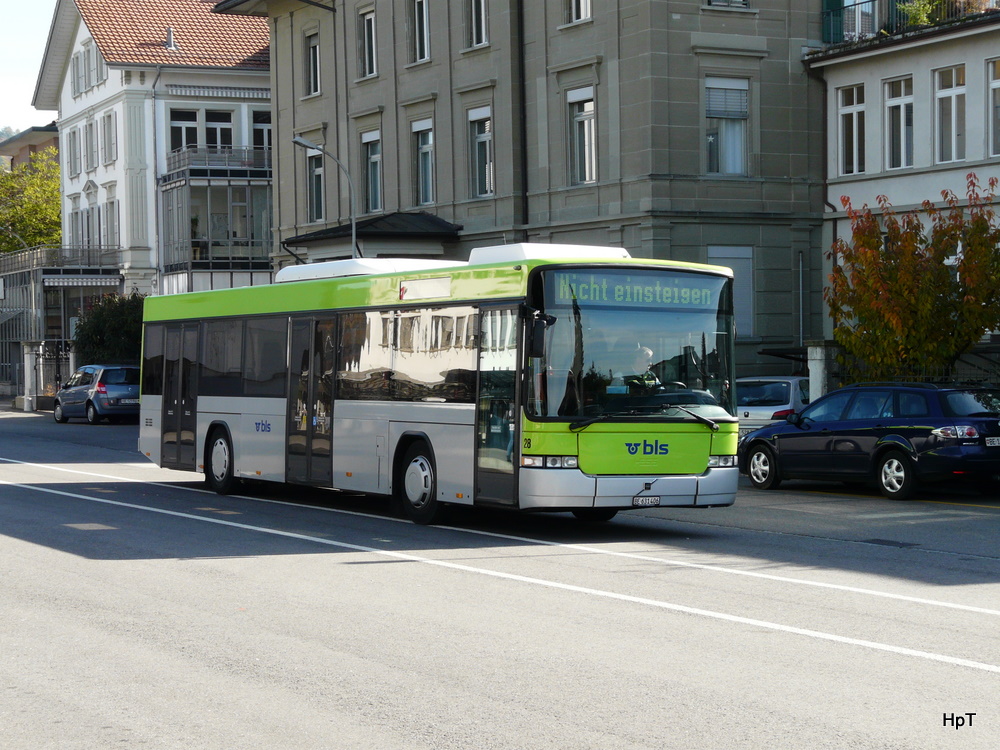 bls Busland - Volvo-Hess Nr.28  BE 613406 in Burgdorf am 29.10.2010