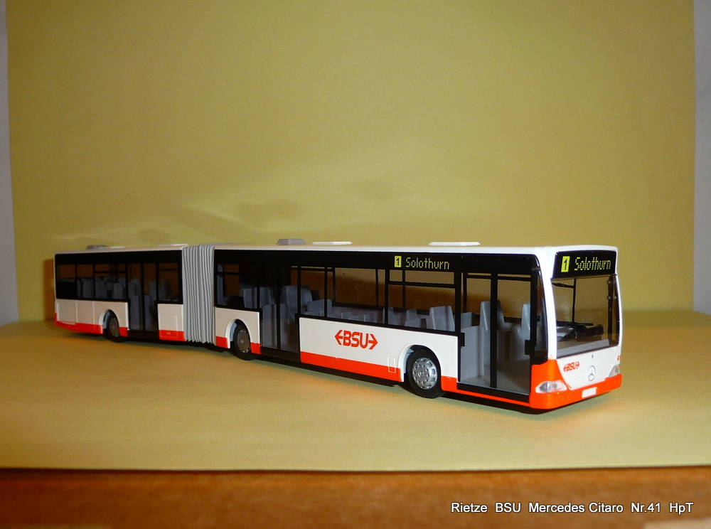 BSU - Rietze Bus Modell Mercedes Citaro  Nr.41