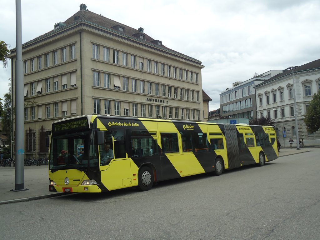 BSU Solothurn - Nr. 46/SO 155'946 - Mercedes Citaro am 12. September 2012 in Solothurn, Amthausplatz