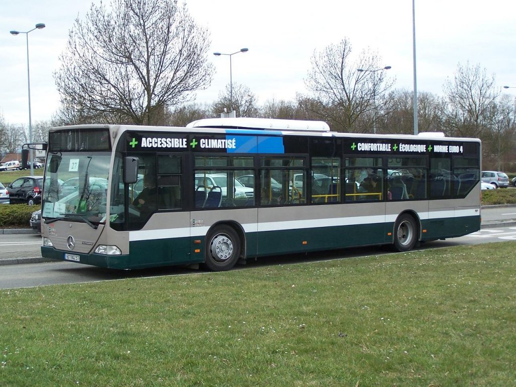 Citaro I Nr 748 von Kunegel, ehem. Bus aus St-Avold, am 11/03/11.