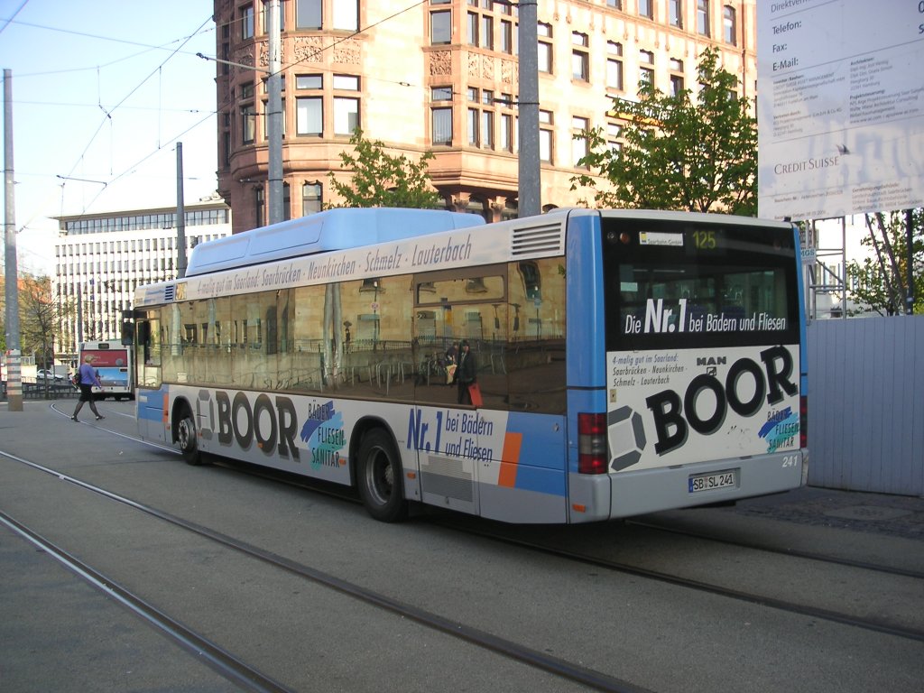 Diesen MAN Bus habe ich am 21.04.2010 in Saarbrcken Fotografiert.