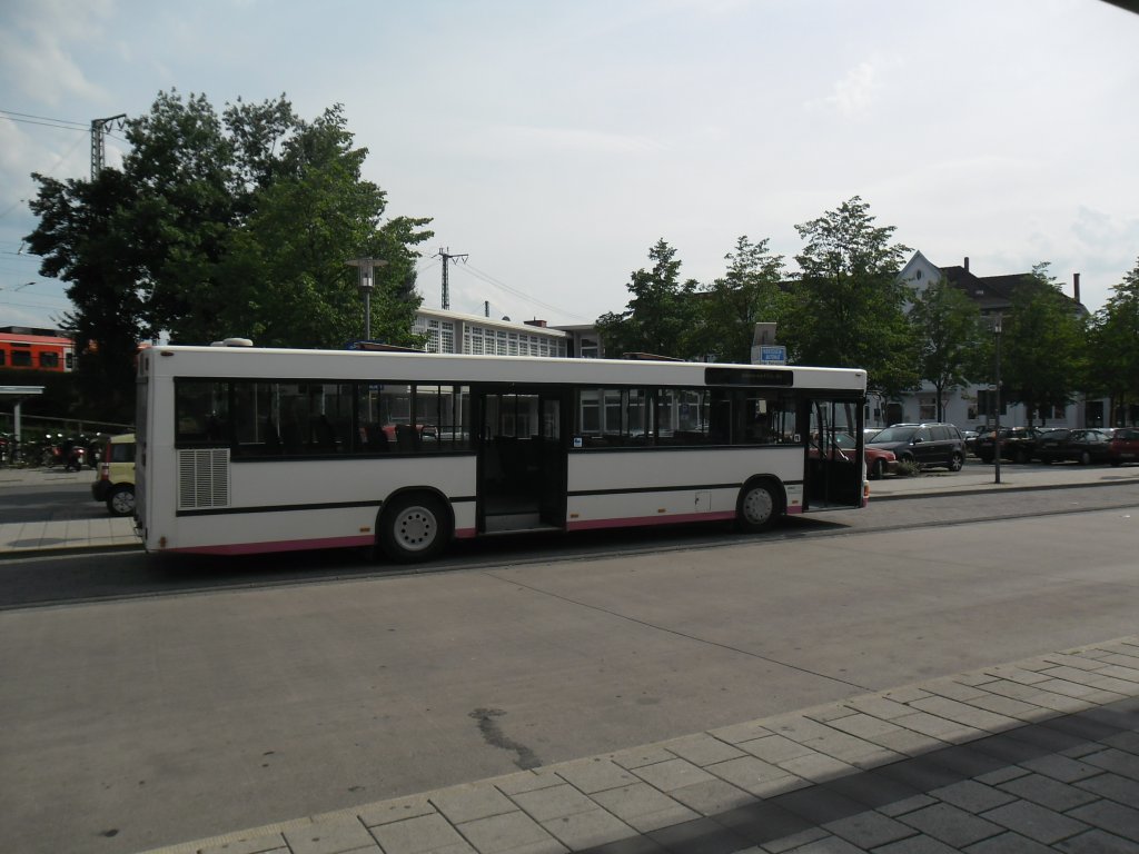Ein MAN Stadtbus,  in Hameln am 12.07.2011.