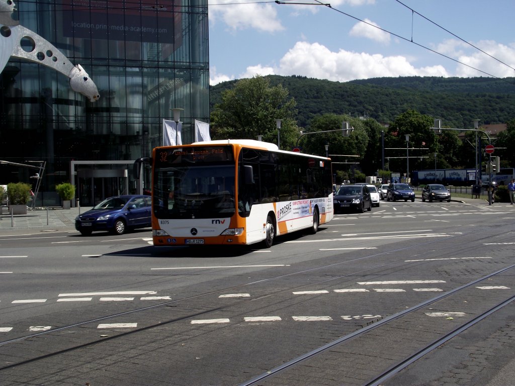 Ein Mercedes Benz Citaro des RNV in Heidelberg am 08.07.11