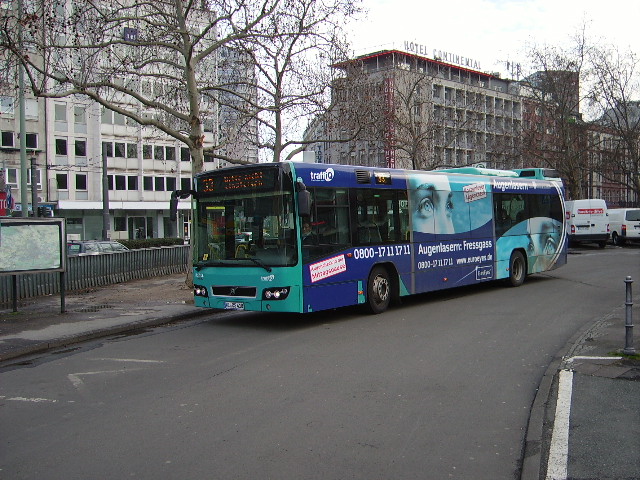 Ein Volvo Arriva Sippel Bus in Frankfurt am Main Hbf am 13.02.11