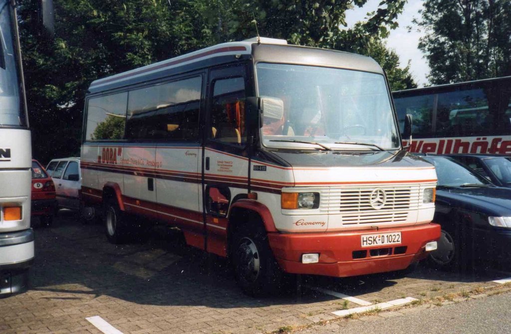Ernst Auwrter Ecomomy O814 D, aufgenommen im September 1994 auf dem Parkplatz der Westfalenhallen in Dortmund.