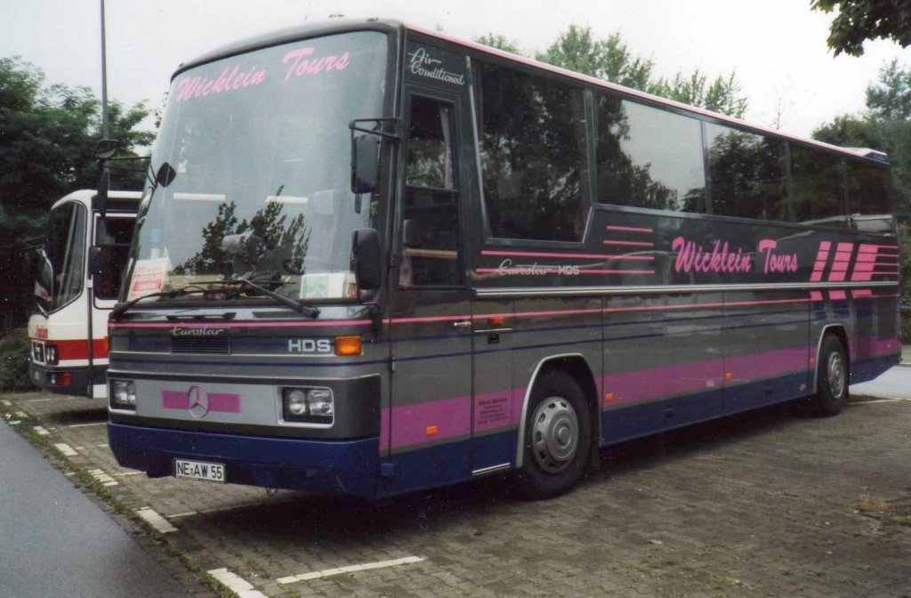 Ernst Auwrter Eurostar HDS O303, aufgenommen im September 1994 auf dem Parkplatz der Westfalenhallen in Dortmund.