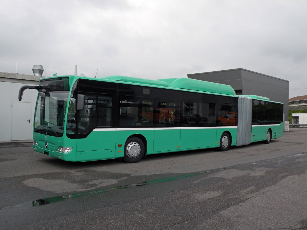 Fabrikneuer Mercedes Citaro, noch ohne BVB Logo und Betriebsnummer. Dieser Bus erhlt die Nummer 721. Die Aufnhame stammt vom 02.06.2010.