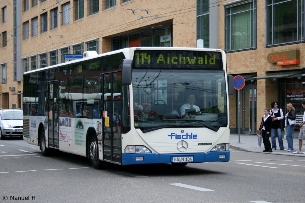 Fischle (ES N 104).
Aufgenommen am Bahnhof Esslingen, 17.8.2010.