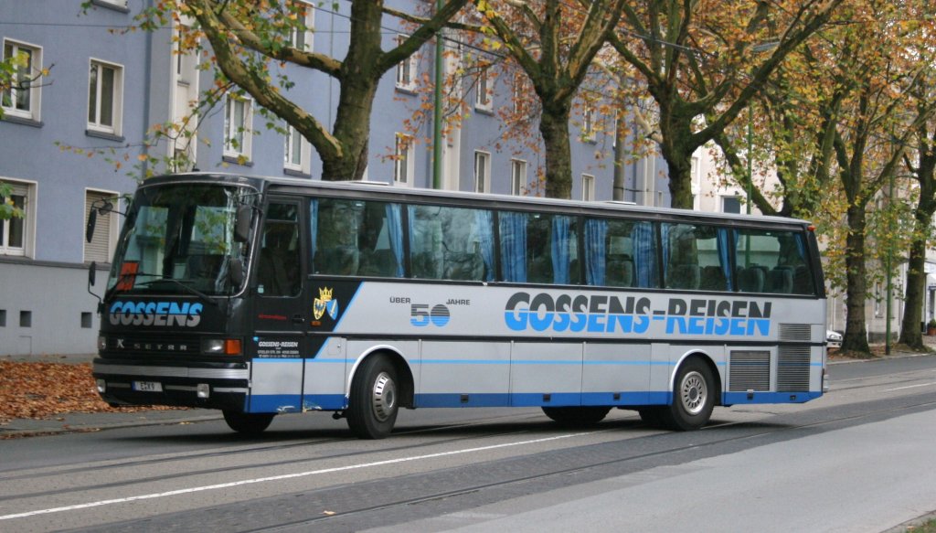 Gossens Reisen  E X 9  auf der Stellerstr. in Essen.
6.11.2009
