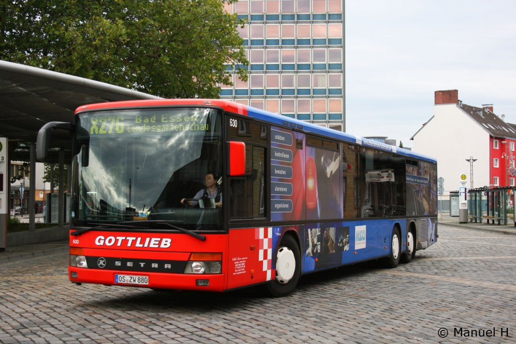 Gottlieb 630 (OS ZW 880) mit Werbung fr WSO.
Aufgenommen am HBF Osnabrck, 19.9.2010.