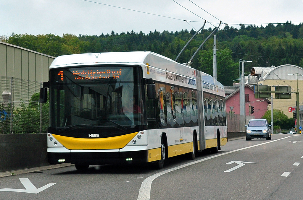 Hess Oberleitungsbus in Schaffhausen - 04.09.2011