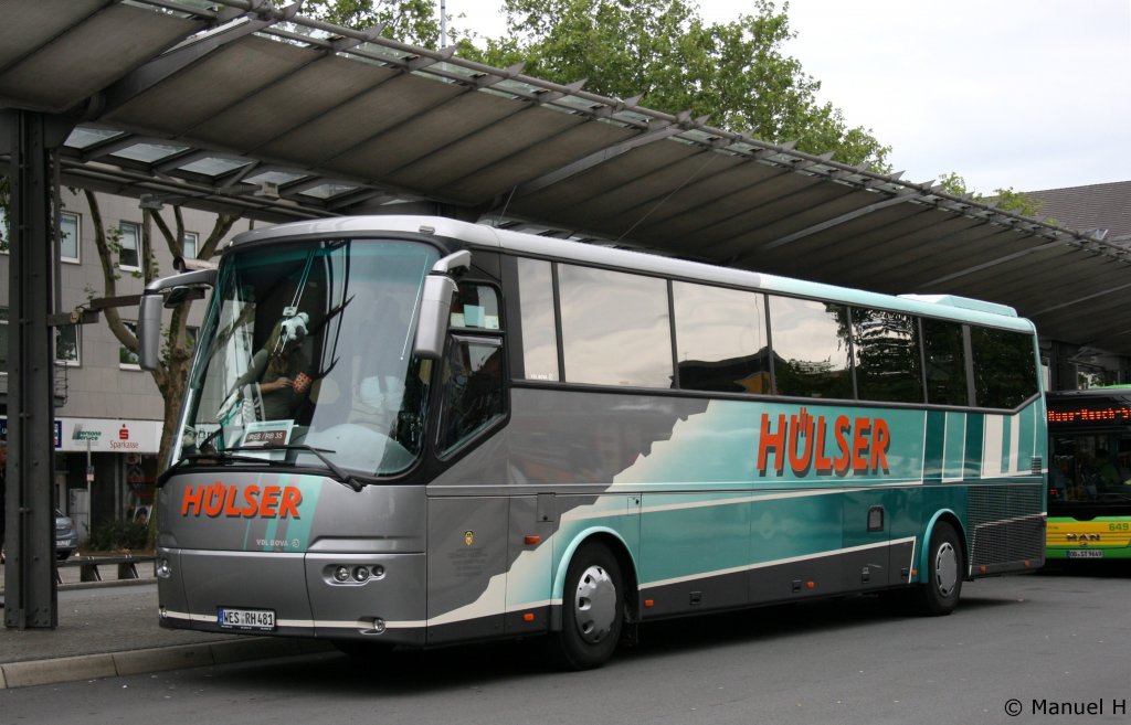 Hlser (WES RH 481) mit SEV fr die DB von Oberhausen nach Wesel.
31.7.2010.