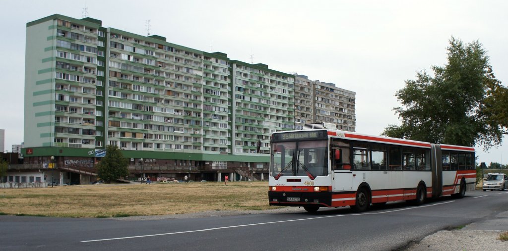 Ikarus 435, #4866, Linie 95, Bratislava, 14.08.2013