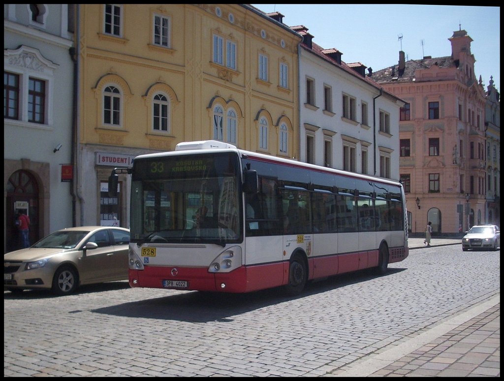 Irisbus Citelis der Dopravn podniky města Plzně in Plzen am 24.07.2013

