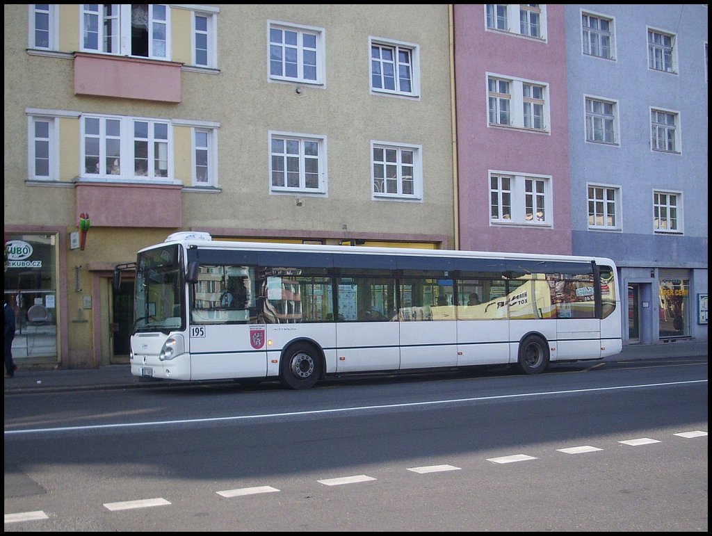 Irisbus Citelis von Dopravni podnik mesta Decina a.s. in Dĕčn am 03.10.2012
