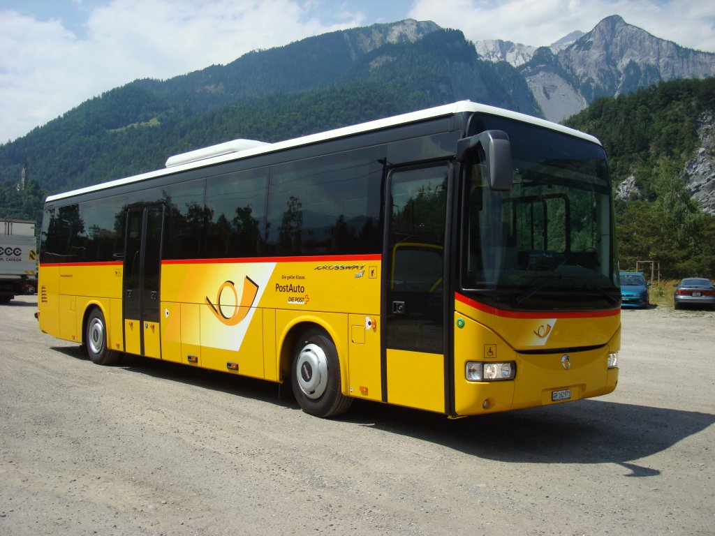 Irisbus Crossway GR 162971 kurz nach seiner Ablieferung an die Regie in Chur. Aufgenommen am 13.07.2010!
