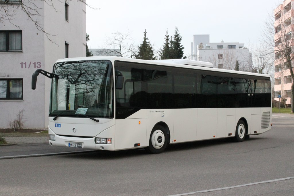 Irisbus Crossway LE - HN-EZ 1013 - Aufnahmeort: Heilbronn Rosenberg - Betrieb: Omnibusverkehr Zgel GmbH


