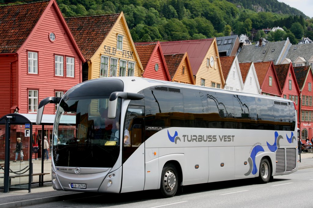 Irisbus Magelys Tourbus Vest, Bergen/Norwegen 09.07.2010
