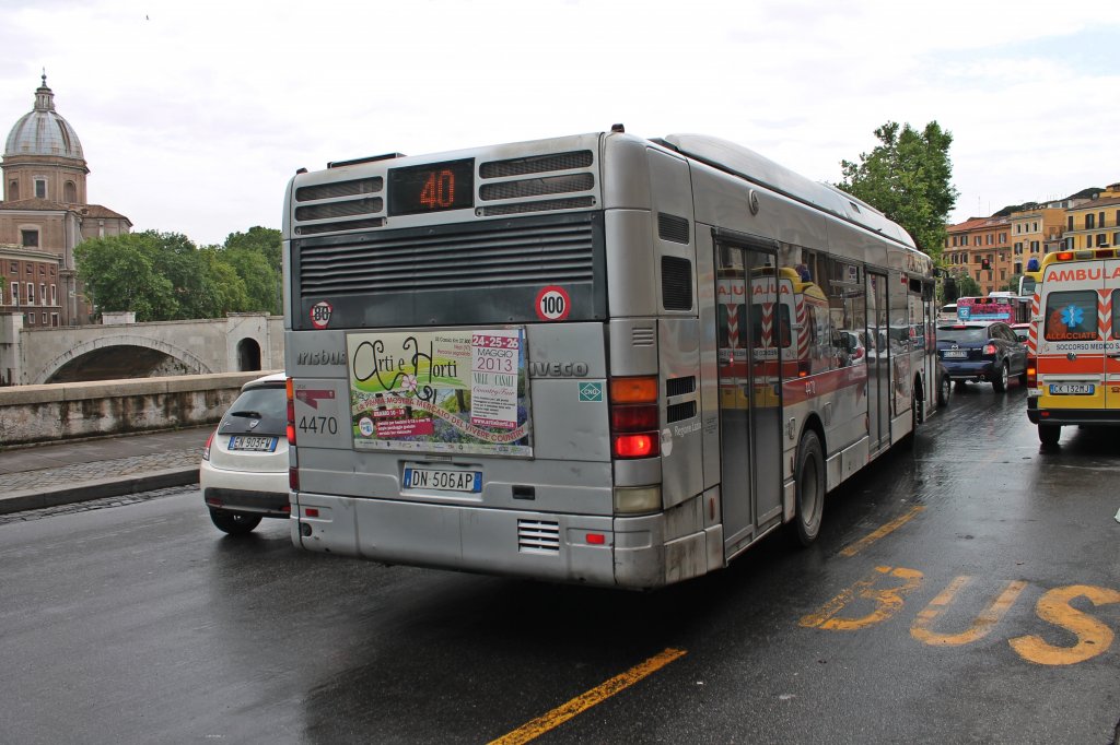 Iveco Irisbus auf der Linie 40 am 16.05.2013 in Rom.