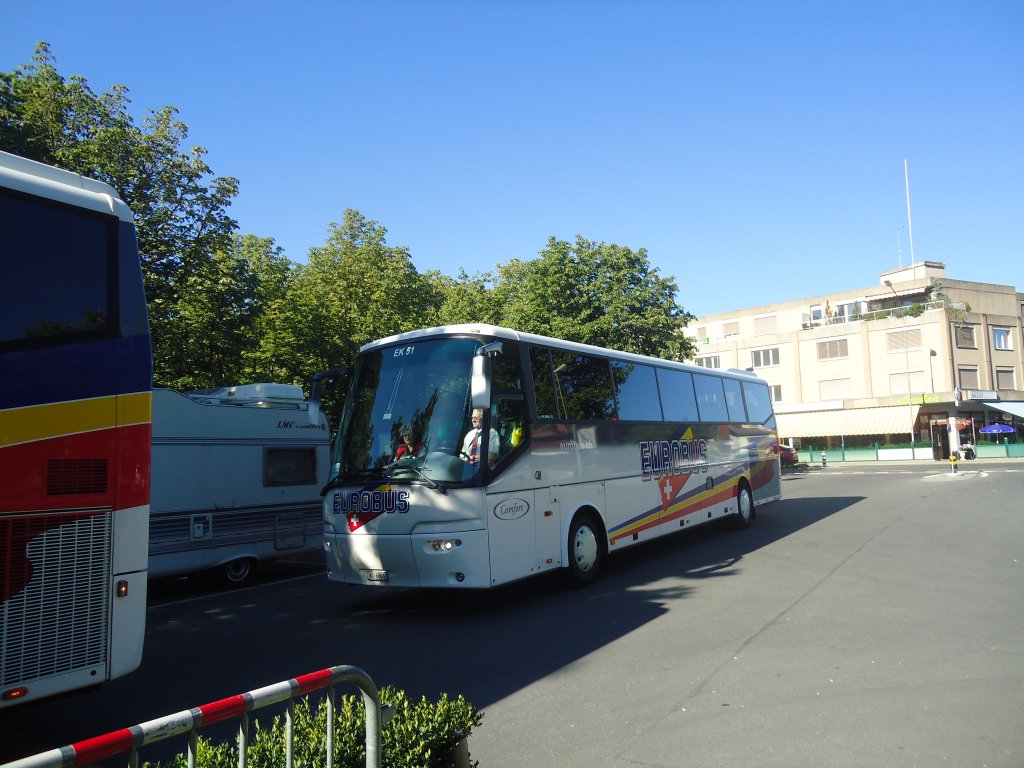 Kecht, Windisch (Eurobus) - Nr. 51/AG 6806 - Bova am 1. August 2012 in Thun, Strandbad