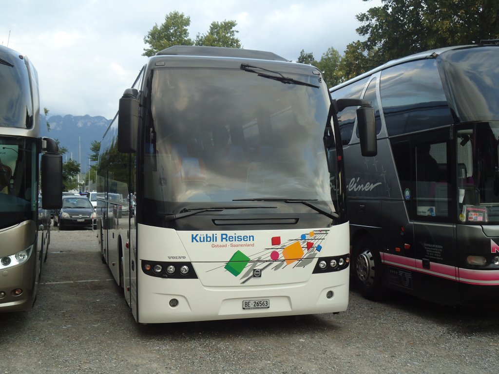 Kbli, Gstaad - BE 26'563 - Volvo (ex AAGK Koppigen Nr. 25) am 29. Juli 2011 in Thun, Lachenwiese