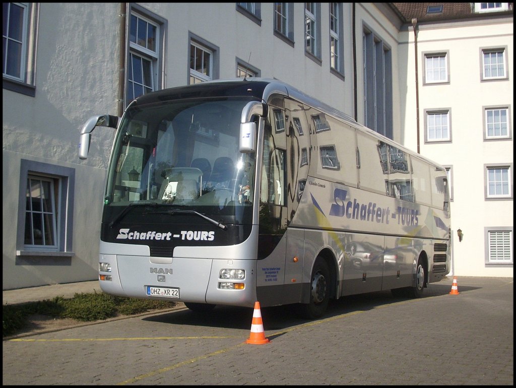 MAN Lion's Coach von Schaffert-Tours aus Deutschland in Sassnitz sam 04.09.2012