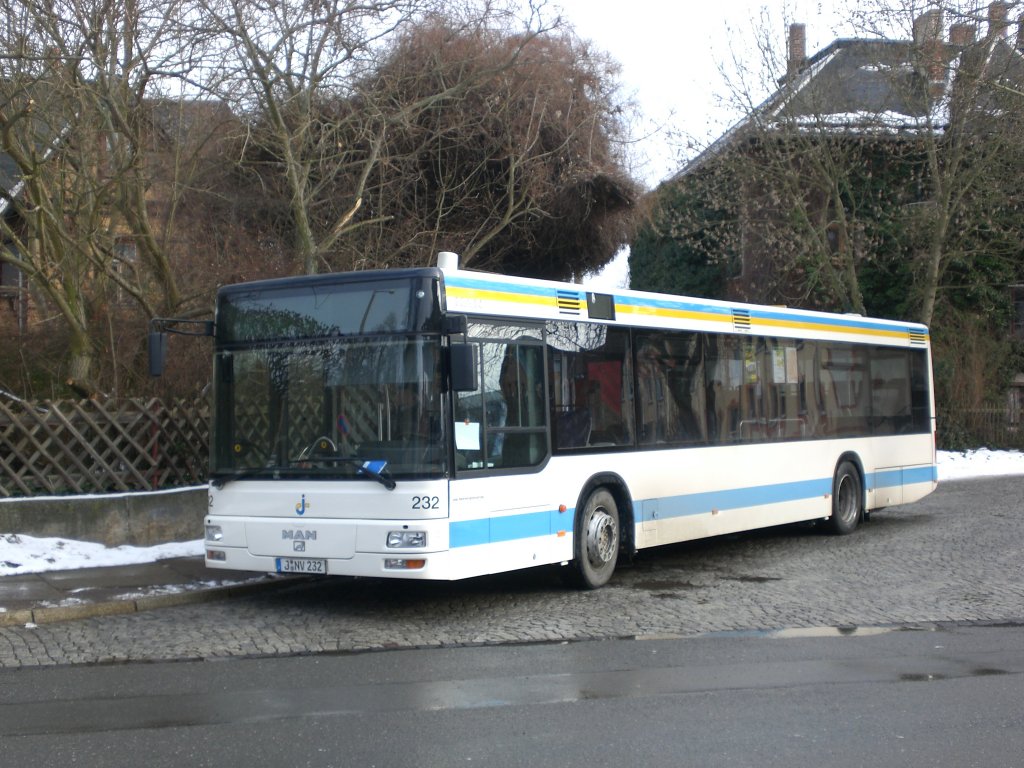 MAN Niederflurbus 2. Generation auf der Linie 15 nach Rautal am Westbahnhof.