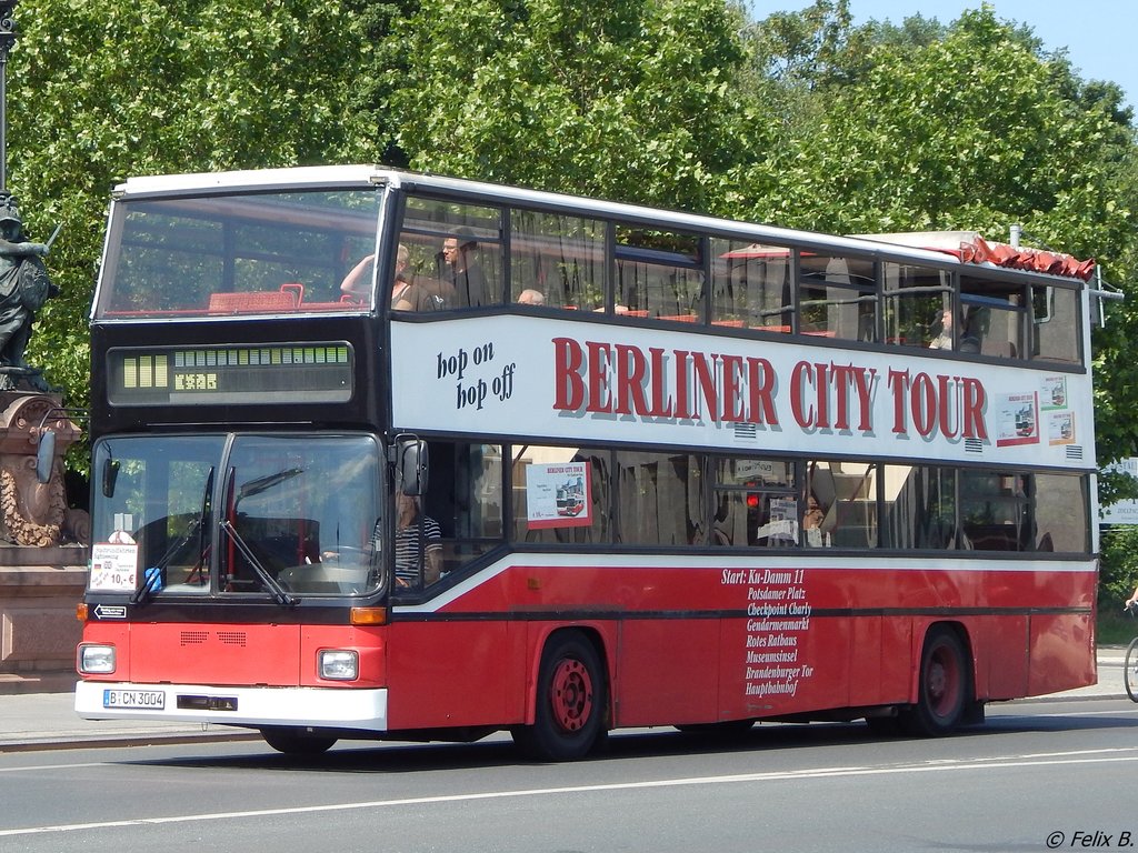 MAN SD 202 von Eick's Rundfahrten Berlin aus Deutschland in Berlin am 08.06.2016