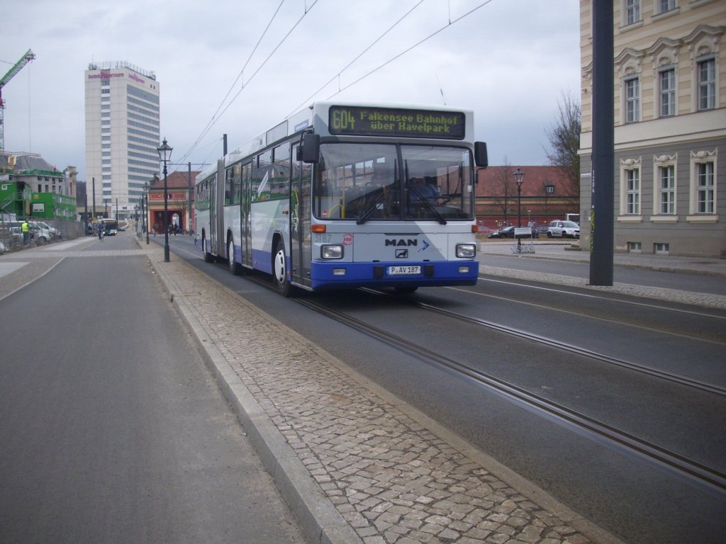 MAN Standardlinienbus 2.Genration in Potsdam am 14.03.2012