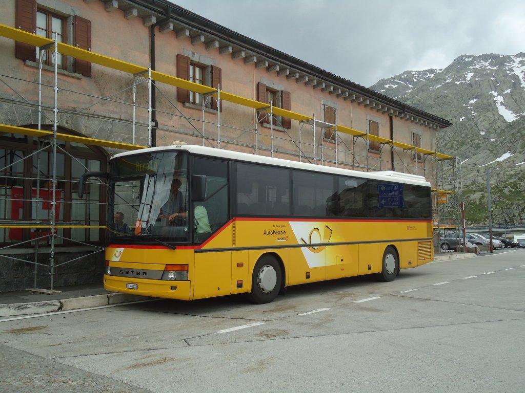 Marchetti, Airolo - Nr. 5/TI 303'333 - Setra am 1. Juli 2012 auf dem Gotthardpass
