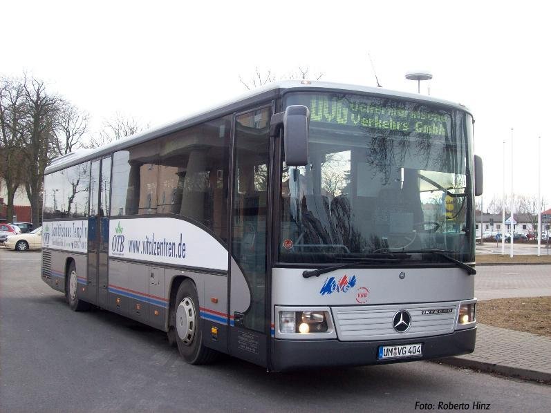 MB Integro - UM VG 404 in Prenzlau, ZOB der Uckermrkische Verkehrs Gesellschaft mbH (kurz: UVG) (16.3.2010)