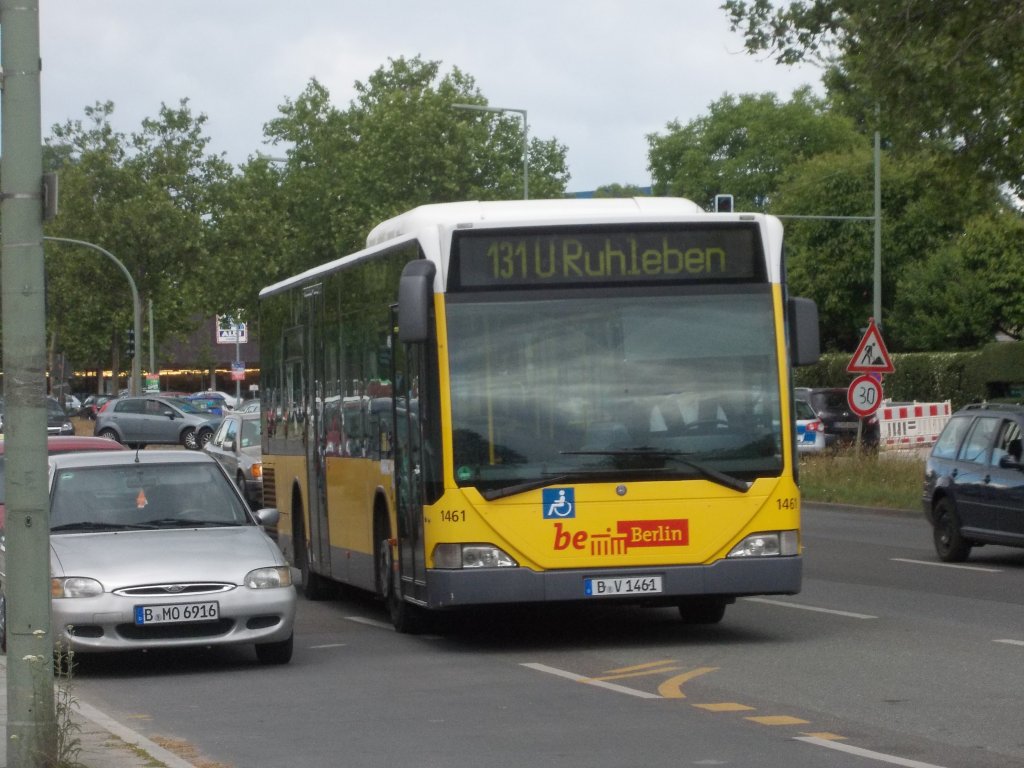 Mercedes-Benz Citaro der BVG auf Linie 131 am U-Bahnhof Ruhleben-2.6.12