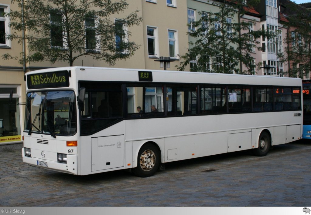 Mercedes Benz O 405  Stdtische Werke berland Werke Coburg (SC) Bus und Aquaria Gmbh 