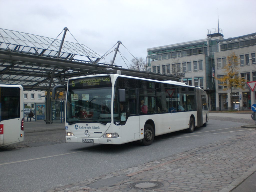 Mercedes-Benz O 530 I (Citaro) auf der Linie 5 nach Oberbssauer Weg am ZOB/Hauptbahnhof. 