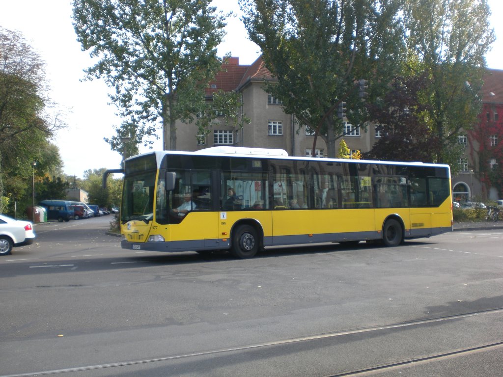 Mercedes-Benz O 530 I (Citaro) auf der Linie 160 nach Schneweide Hasselwerderstrae am S-Bahnhof Schneweide.
