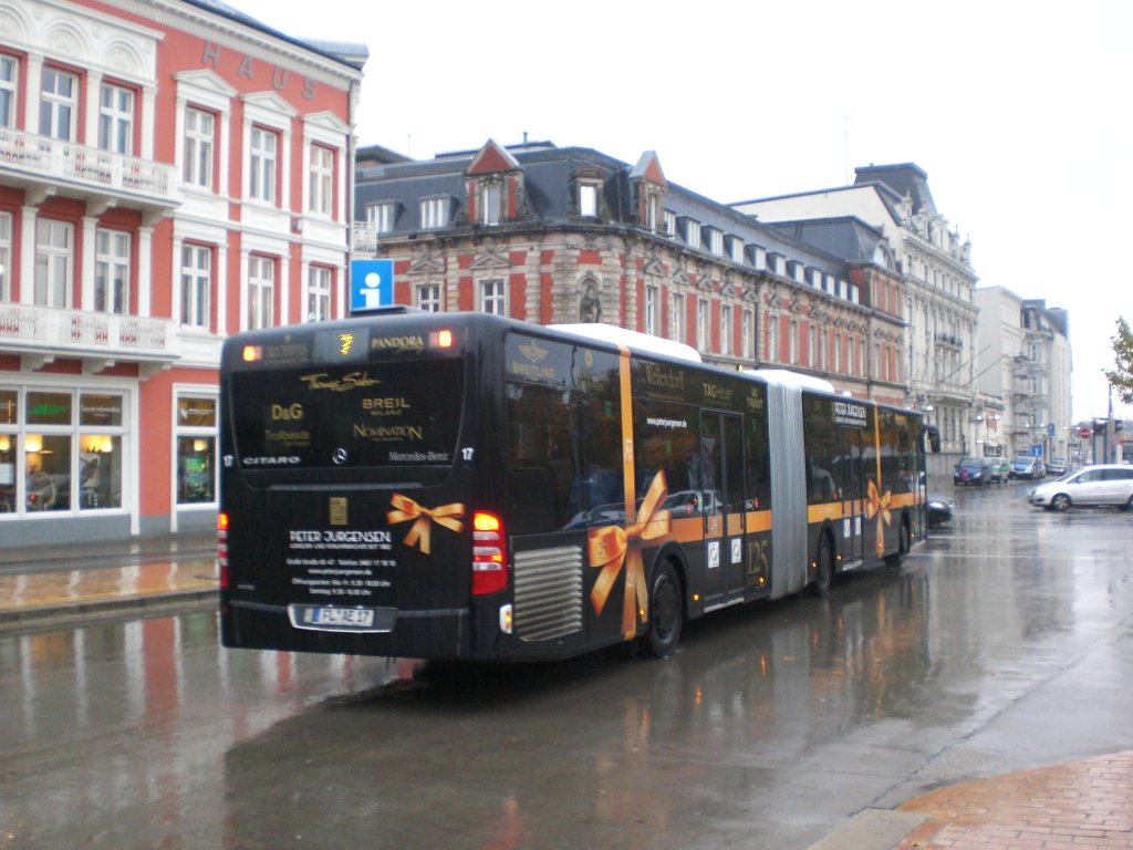 Mercedes-Benz O 530 II (Citaro Facelift) auf der Linie 7 nach Am Lachsbach am ZOB.