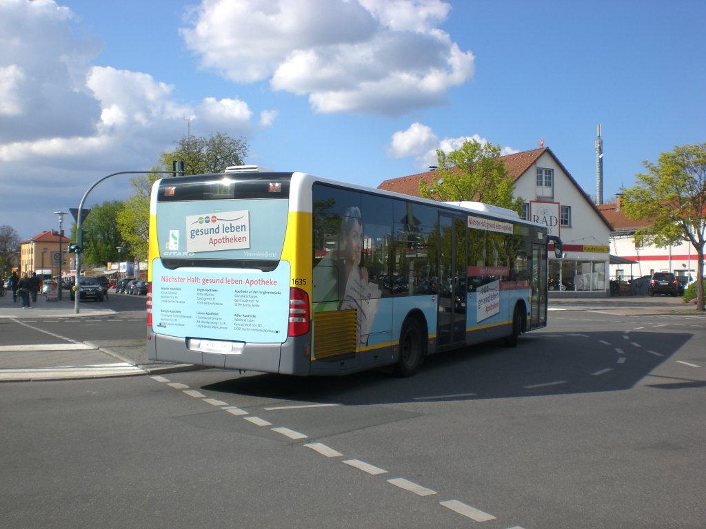 Mercedes-Benz O 530 II (Citaro Facelift) auf der Linie 171 nach S-Bahnhof Sonnenallee am U-Bahnhof Rudow.