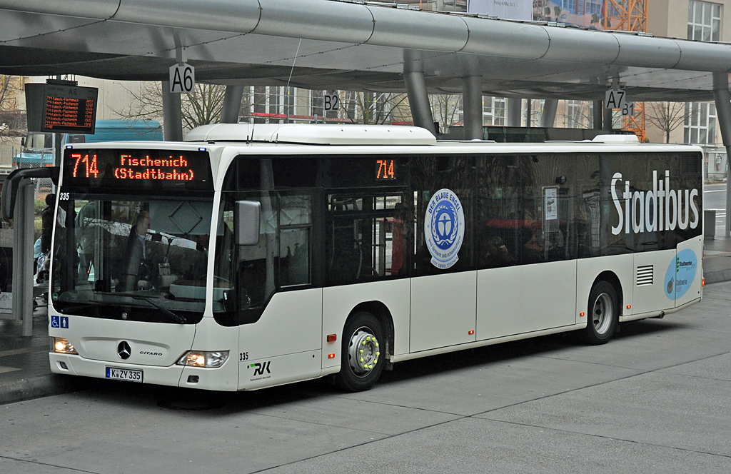 Mercedes Citaro der RVK, Linie 714, in Hrth - 17.03.2011