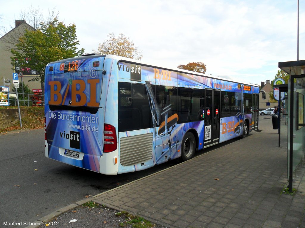 Mercedes Citaro Stadtbus von Saarbahn und Bus in Saarbrcken Brebach. Das Foto habe ich im Oktober 2012 gemacht.