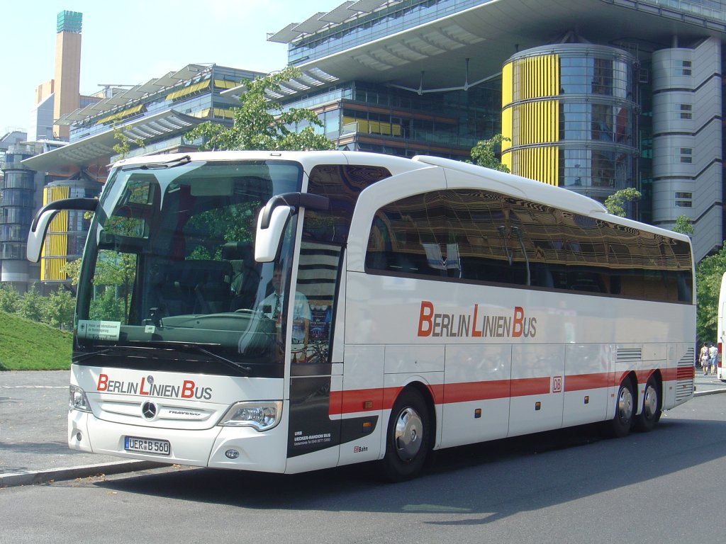 Mercedes Travego L  Berlin Linien Bus , 03.07.2009 Berlin 