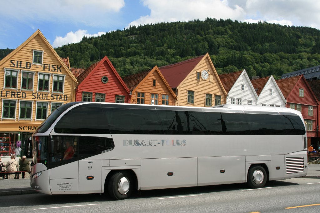 Neoplan Cityliner  Busart , 09.07.2010 Bergen/Norwegen