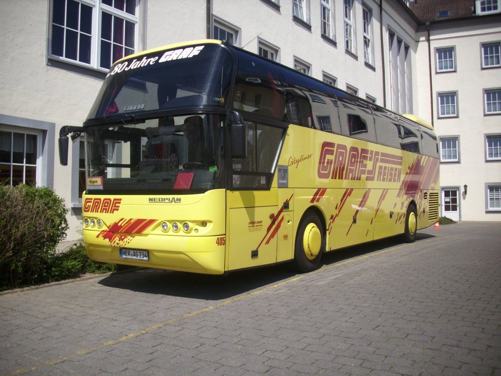 Neoplan Cityliner von Graf aus Deutschland in Sassnitz am 19.06.2012 