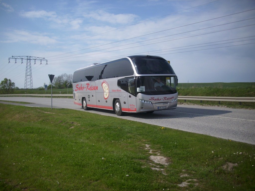 Neoplan Cityliner von Sahr-Reisen aus Deutschland in Mukran am 19.05.2012